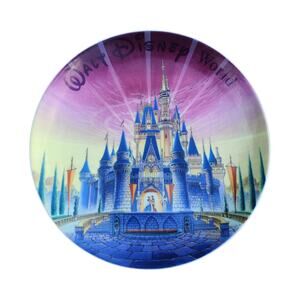 Walt Disney World Cinderella’s Castle Decorative Plate Designed By Randy Souders